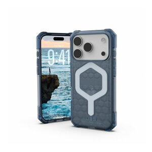 URBAN ARMOR GEAR iPhone 17 Pro 2025�Ή��ϏՌ��P�[�X ESSENTIAL ARMOR MAGSAFE �N���E�h�u���[ UAG-IPH25MA-EMS-CB(����s��)�y���������z
