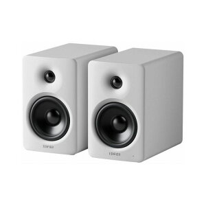 Edifier �R���p�N�g�A�N�e�B�u�X�s�[�J�[ M90 100W ����6�n�� Bluetooth HDMIeARC �� �����f�W�^�� AUX USB-C �n�C���] �}���`�|�C���g�ڑ� �����R�� �z���C�g ED-M90-WH�y���������z
