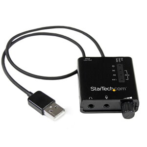 StarTech ZSTEC USB DACI[fBIϊA_v^OtTEhJ[h S/PDIFfW^I[fBIΉ @96kHz/24bit@2x 3.5mm~jWbN@1x 3.5mm~jgXN(s)