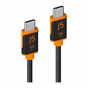j5 create USB-C to C [d/ʐMP[u PD 100WΉ 1.8m JUCX25L18(s)yz