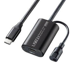 サンワサプライ 5m延長USB3.1 Type C-Type Cアクティブリピーターケーブル KB-USB-RCC305(代引不可)