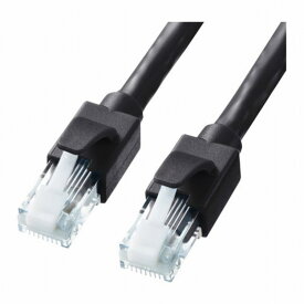 サンワサプライ カテゴリ6A LANケーブル KB-T6ATS-01BK(代引不可)