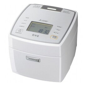 三菱 IHジャー炊飯器(5.5合) NJ-VEA10S-W 電化製品 電化製品調理機器 炊飯器(代引不可)【送料無料】