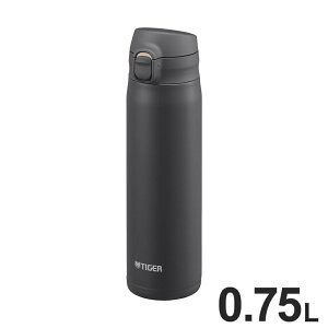 �^�C�K�[���@�r TIGER �^��f�M�{�g�� �X�e�����X�{�g�� �}�O�{�g�� ���� 0.75L MTR-V075KA �G�{�j�[�u���b�N �y�� ���d�̓{�g�� �����v�b�V�� �ۗ�ۉ� �p�b�L����� �H��� �X�|�[�c�h�����N��