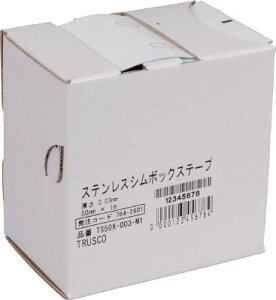 TRUSCO �X�e�����X�V���{�b�N�X�e�[�v 0.08 50mmX1m TS50X008M1�y���������z