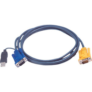ATEN USB KVMP[u SPHD^Cv 6m 2L5206UPyz