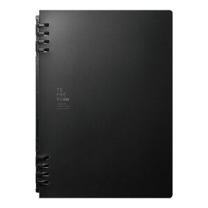キングジム テフレ-ヌビズ A5 クロ 黒 ブラック 9854TEB 文具 文房具 勉強 学習 試験 テスト 資格 小学校 中学校 高校 大学 デスク ワーク 仕事