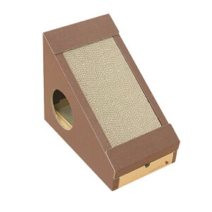 バンドー キャットハウス 三角屋根 nekoto 変形爪トギハウス(代引不可)【送料無料】