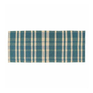 ���փ}�b�g 50×120 COTTON HANDLOOM MAT GN �O���[�� �_���g��(����s��)�y���������z