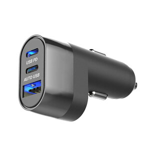 JV 12Vԗp USB[d3|[g(USB Type-Cx2AUSB-Ax1)USB PD(Power Delivery)KiΉ DC-060