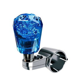 カシムラ アクリルハンドルスピンナー ブルー 直径約28mm~35mmのハンドルに取付可能 NKS-128【送料無料】