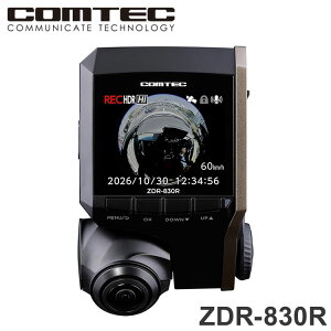 �R���e�b�N �h�����R ZDR-830R 360°�J���� 32GB �h���C�u���R�[�_�[ COMTEC�y���������z