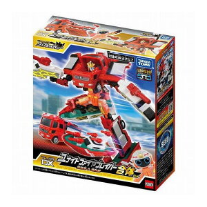 タカラトミー トミカ ジョブレイバー TJBDX ユナイトファイヤブレイバー 消防車&消防艇 合体セット(代引不可)【送料無料】