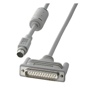 サンワサプライ RS-232CケーブルMacintosh対応(シリアルポート・モデム・TA用・1.5m) KRS-405M1K(代引不可)