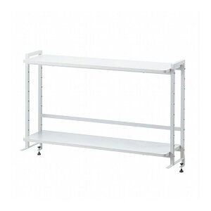 サンワサプライ クランプ式机上ラック2段タイプ MR-LC307W(代引不可)【送料無料】