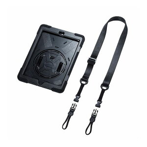 iPad 10.2C` ϏՌP[X nhAX^hAV_[xgt PDA-IPAD1617BK(s)yz