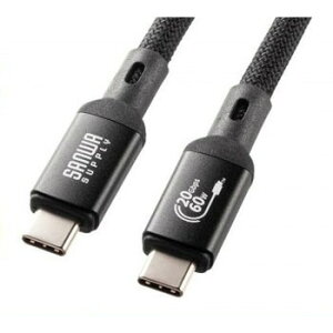 �T�����T�v���C USB20Gbps Type-C�P�[�u��(PD60W�E3m) KU-20GCCP6030(����s��)�y���������z