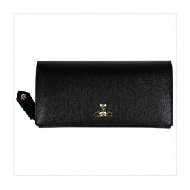 VIVIENNE WESTWOOD ヴィヴィアンウエストウッド NO.10 SAFFIANO 長財布 51060025 BLACK 18SS おしゃれ プレゼント 贈り物 祝い品【送料無料】
