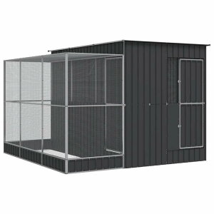 vidaXL ������ �g���t�� �V���o�[ 290x303x216 cm �X�`�[�� ����&�y�b�g�p�i �y�b�g�p�i ���p�i ��肩���E�X�^���h