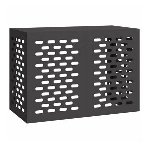 vidaXL �G�A�R���J�o�[ �u���b�N 100 x 50 x 70 cm �X�`�[�� �z�[��&�K�[�f�� �Ɠd�p�A�N�Z�T�� �G�A�R���p�i Air Conditioner Covers(����s��)