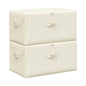 vidaXL [{bNX 2_ z 43x34x23cm N[z[&K[fƎpi[&I[KiCU[ƒpi[{bNX(s)