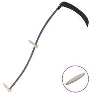 vidaXL 鎌(砥石付き)145cm 芝 ガーデン 屋外用電源機器 草用エッジャー(代引不可)