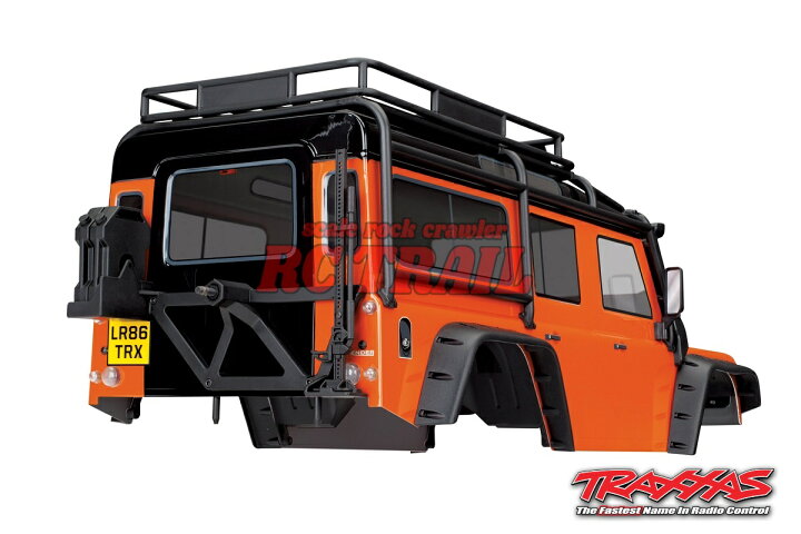 楽天市場】トラクサス TRX4用塗装済みボディ ランドローバー