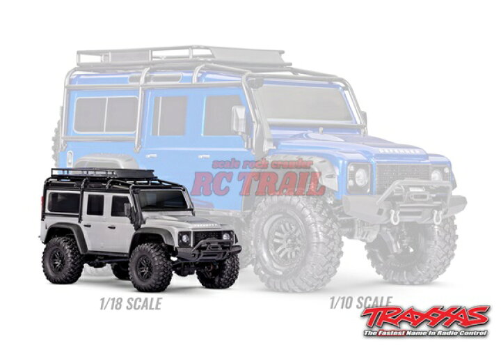 楽天市場】【お一人様1台限定】トラクサス 1/18 TRX4M ディフェンダー  