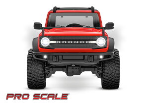 �g���N�T�X�@1/18 TRX4M 2021�u�����R Pro Scale ���C�g�Z�b�g 9783