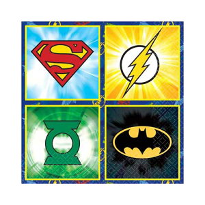 DCR~bN WXeBXE[O 16pc y[p[ivL JUSTICE LEAGUE DC COMICS AR~ ivL yDesignWarez
