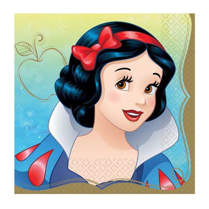 楽天市場 ディズニー 白雪姫 Once Upon A Time 16pcランチョンナプキン スノーホワイト Disney 紙ナプキン グッズ アールデリュージョン