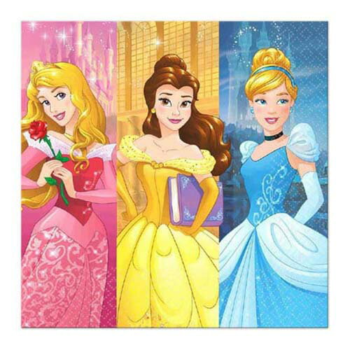楽天市場 ディズニープリンセス 16pcランチョンナプキン ドリームビッグ 紙ナプキン Disney Designware アールデリュージョン