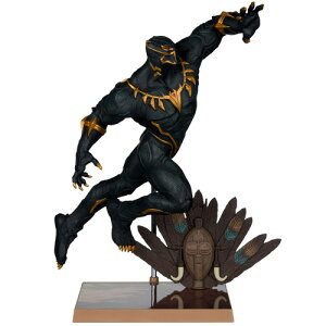 �}�[�x���E���C�o���Y 1/6�X�P�[�� �V�[���E�t�B�M���A �u���b�N�p���T�[ Black Panther �X�^�`���[ MARVEL �yMcFARLANE TOYS�z