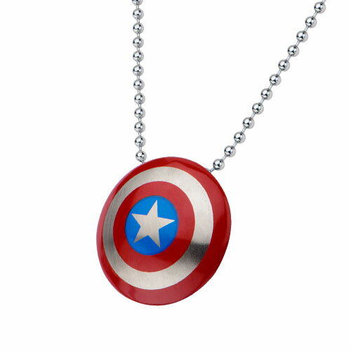 楽天市場 マーベル キャプテン アメリカ シールド カラー ネックレス Marvel アメコミ アクセサリー アベンジャーズ グッズ Salesone Studios アールデリュージョン