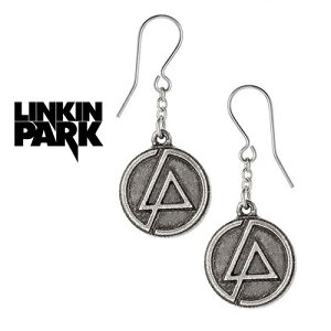 LINKIN PARK LP Circle Logo �_���O���s�A�X �����L���E�p�[�N �I���^�i�e�B�u ���b�N ���^�� �A�N�Z�T���[ �O�b�Y