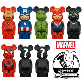 クレベリン×ベアブリック （マーベルデザイン） フィギュア BE@RBRICK MARVEL 大幸薬品 【メディコムトイ】