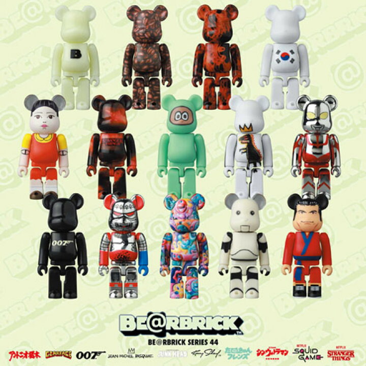 楽天市場】ベアブリック シリーズ44 フィギュア 単品（1個） BE@RBRICK 