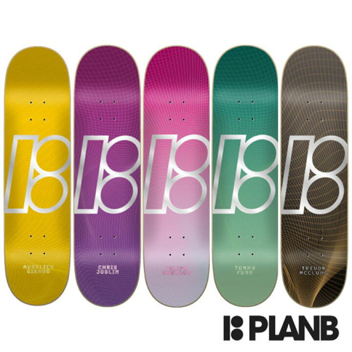 楽天市場】PLAN B SPACE MAPS Deck スケートボードデッキ プランビー 