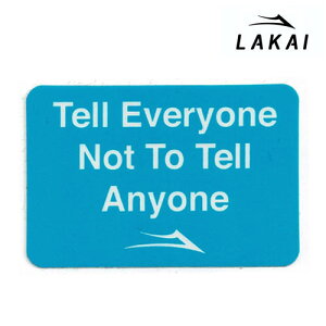 LAKAI BEST KEPT SECRET DECAL �X�e�b�J�[ �u���[ ���J�C