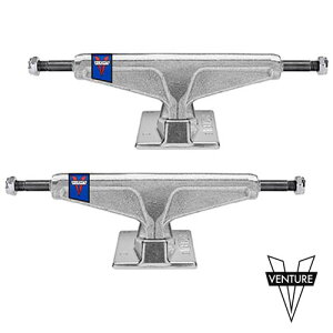 VENTURE TRUCKS V-LIGHT POLISHED �V���o�[ 5.2LOW �x���`���[ �g���b�N 2�Z�b�g �X�P�[�g�{�[�h�p�p�[�c