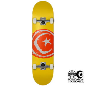 FOUNDATION STAR & MOON YELLOW COMPLETE �X�P�[�g�{�[�h �R���v���[�g TEAM �t�@���f�[�V����