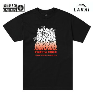 LAKAI × PUBLIC ENEMY FIGHT THE POWER TEE T�V���c �u���b�N �p�u���b�N�E�G�i�~�[ �t�@�b�V���� �G�l�~�[ ���J�C �O�b�Y