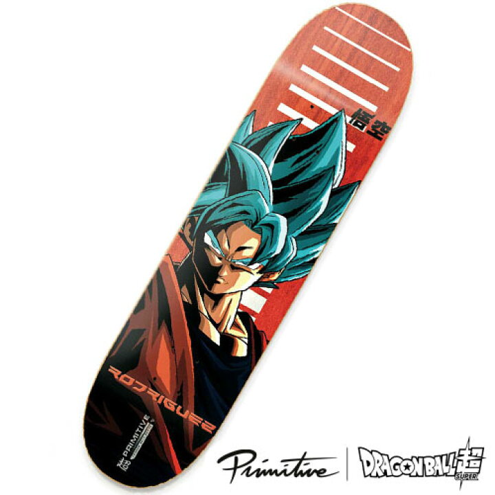 楽天市場】PRIMITIVE × DRAGON BALL SUPER RODRIGUEZ SSG GOKU DECK 