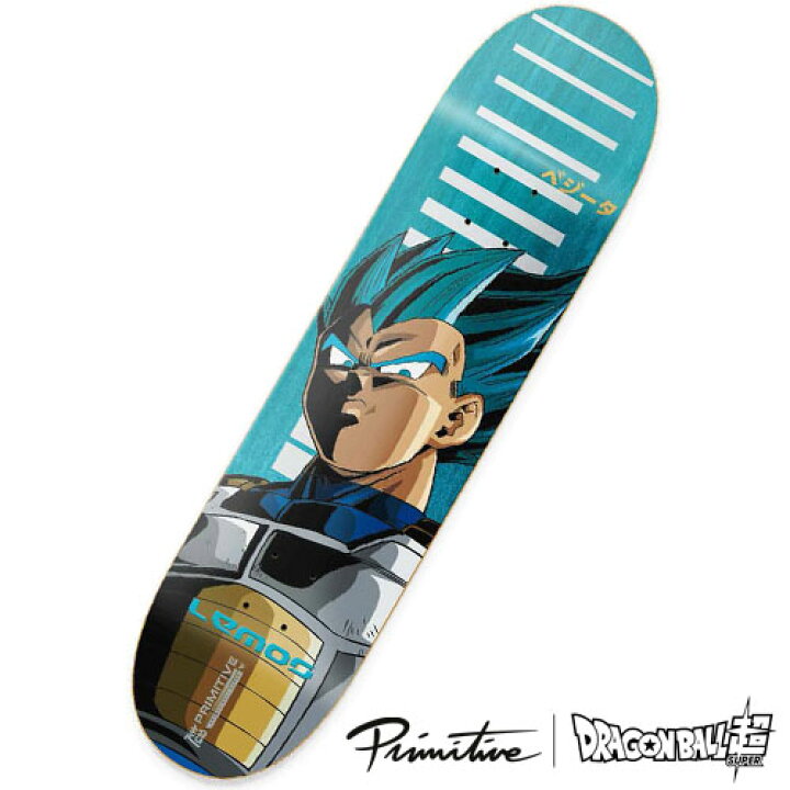 楽天市場】PRIMITIVE × DRAGON BALL SUPER LEMOS SSG VEGETA DECK 