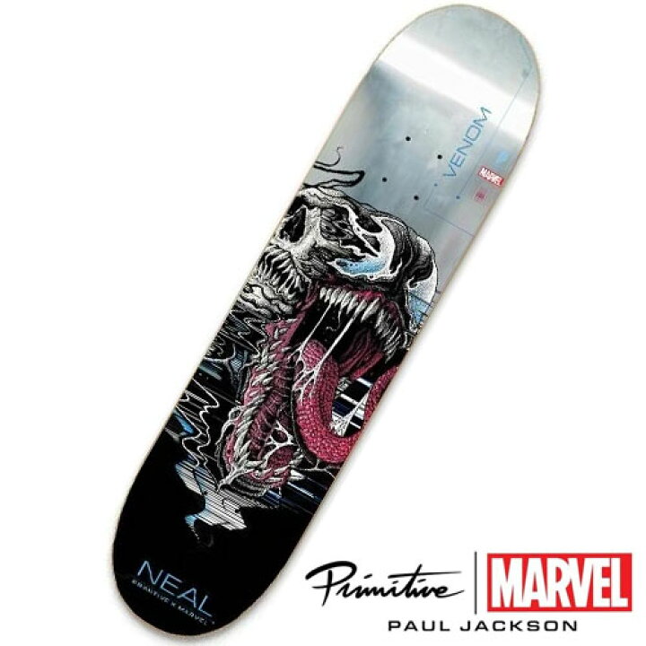 楽天市場】PRIMITIVE × MARVEL Robert Neal Venom Deck マーベル 