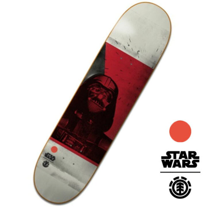 楽天市場】ELEMENT × STAR WARS DARTH VADER SKATEBOARD DECK ダース 