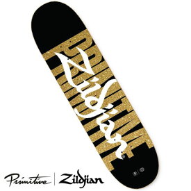 PRIMITIVE × Zildjian Unite Deck Gold ジルジャン スケートボードデッキ プリミティブ