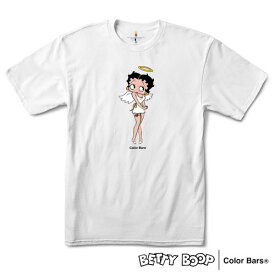 Color Bars × Betty Boop Angel Tee ベティちゃん エンジェル Tシャツ カラーバー ベティ・ブープ