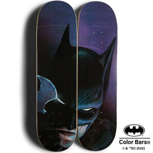 Color Bars × DC Comics Batman Skateboard Set DC�R�~�b�N�X �o�b�g�}�� �X�P�[�g�{�[�h�f�b�L �J���[�o�[
