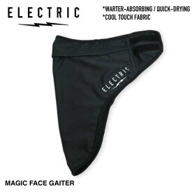 ELECTRIC MAGIC FACE GAITER フェイスゲーター ブラック エレクトリック マスク クール＆ドライ グッズ パーツ